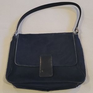 Vintage Isabel Fiore Blue pony leather purse